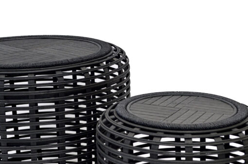 AVA Coffee Table Set - Black - Image 2