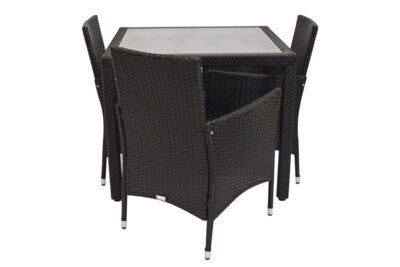 BAHAMA Dining Set - Black