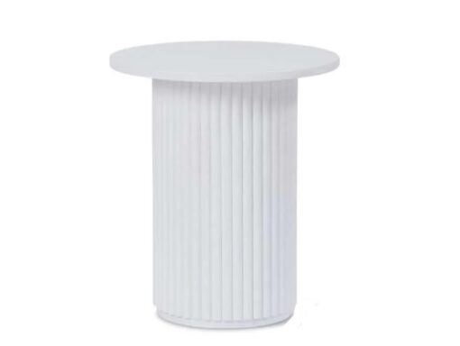 CASSIDY Side Table - White