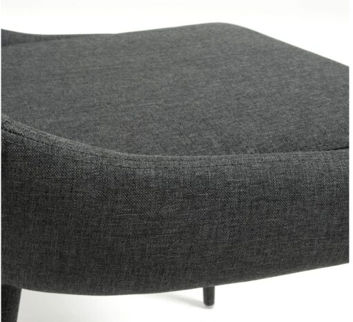 GIA Dining Chair in Dark Grey - Image 3