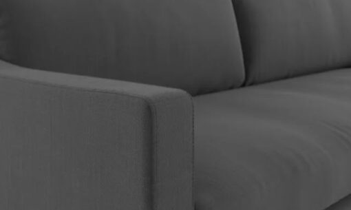 EDA 3 Seater Sofa in Charcoal - Image 2