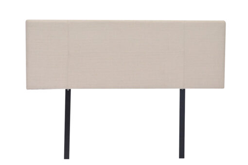 KIMBERLY Headboard Cream - Double