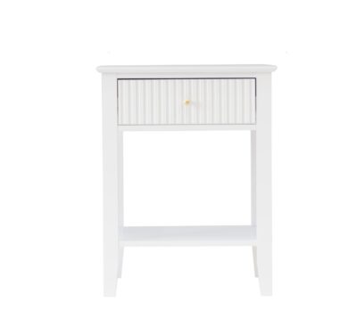 MARCEL Bedside Table - White