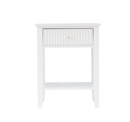 MARCEL Bedside Table - White